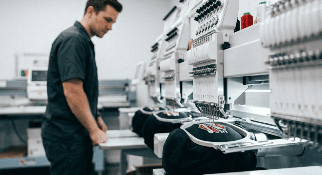 Graphic designer checking artwork resolution.T-Shirt Printing in Little Rock