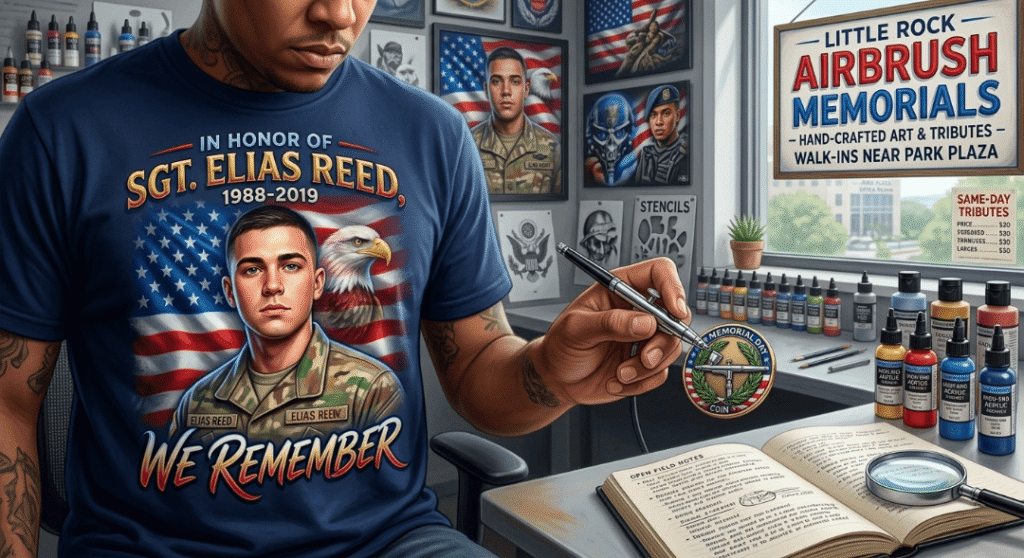 Professional airbrush printing in Little Rock & North Little Rock
