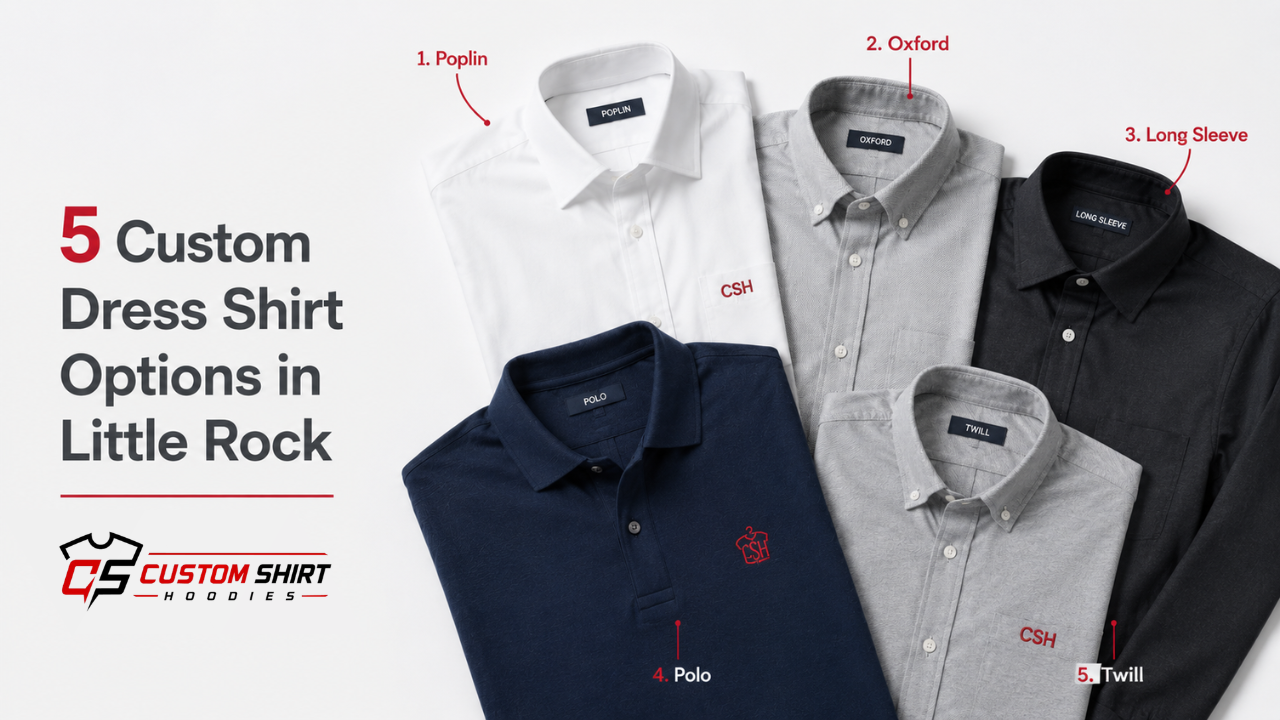 5 Best Custom Dress Shirt Options, Little Rock