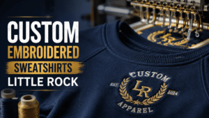 Custom Embroidered Sweatshirts Little Rock