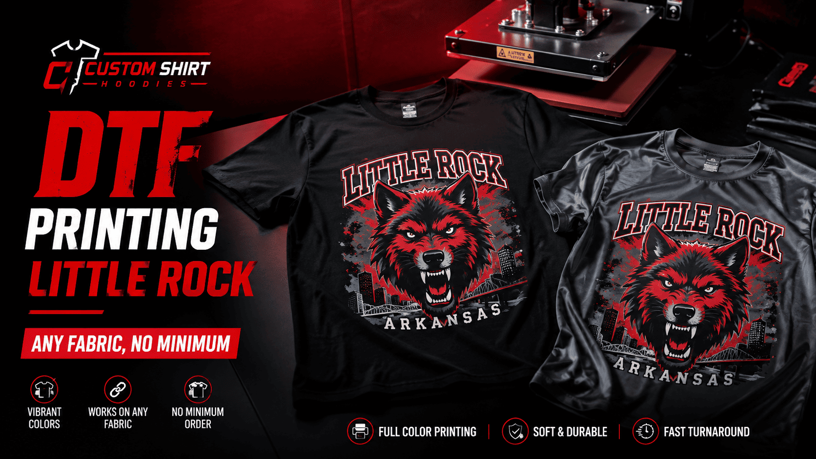 DTF Printing Little Rock